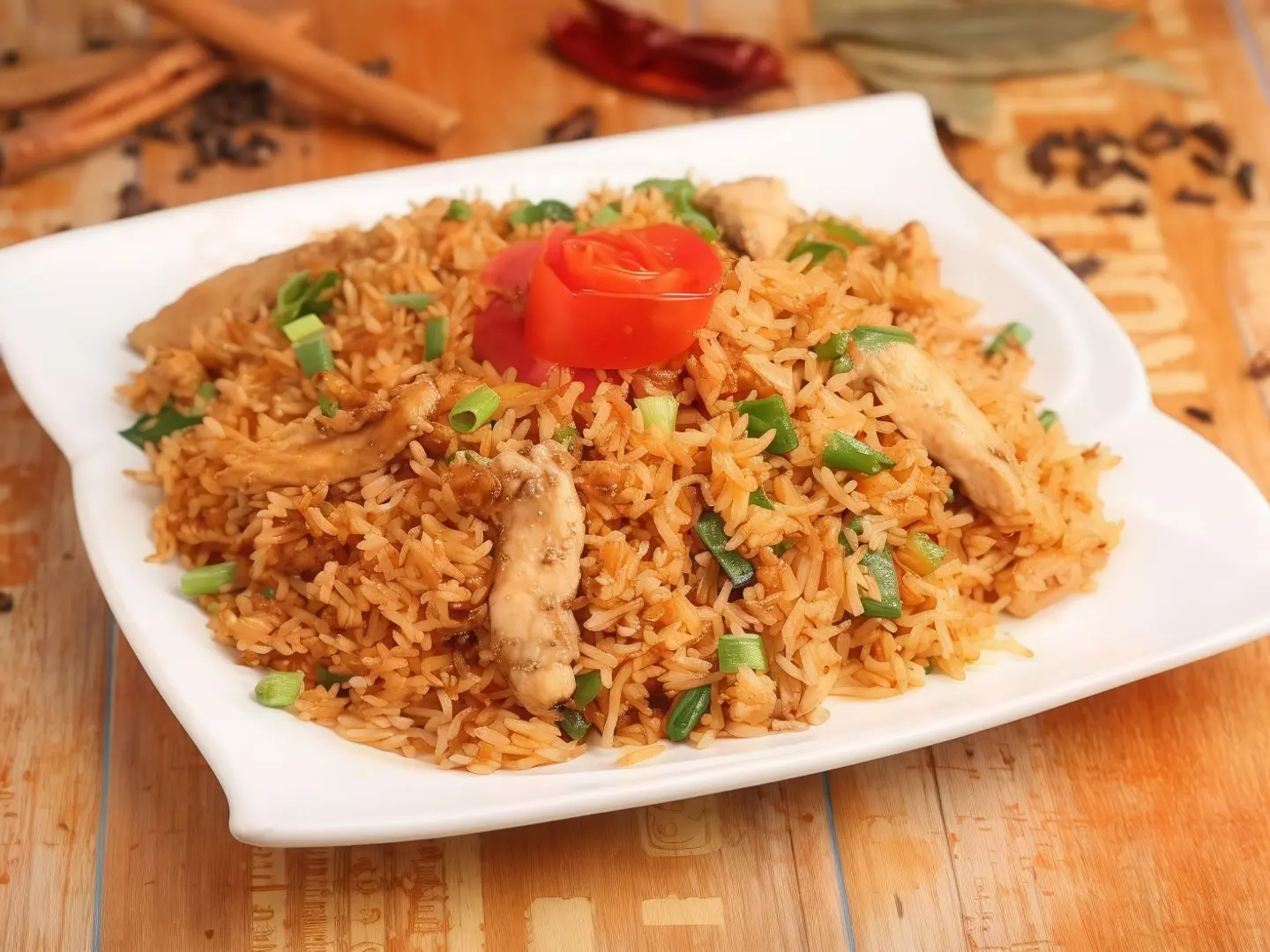 Sichuan Chicken Fried Rice