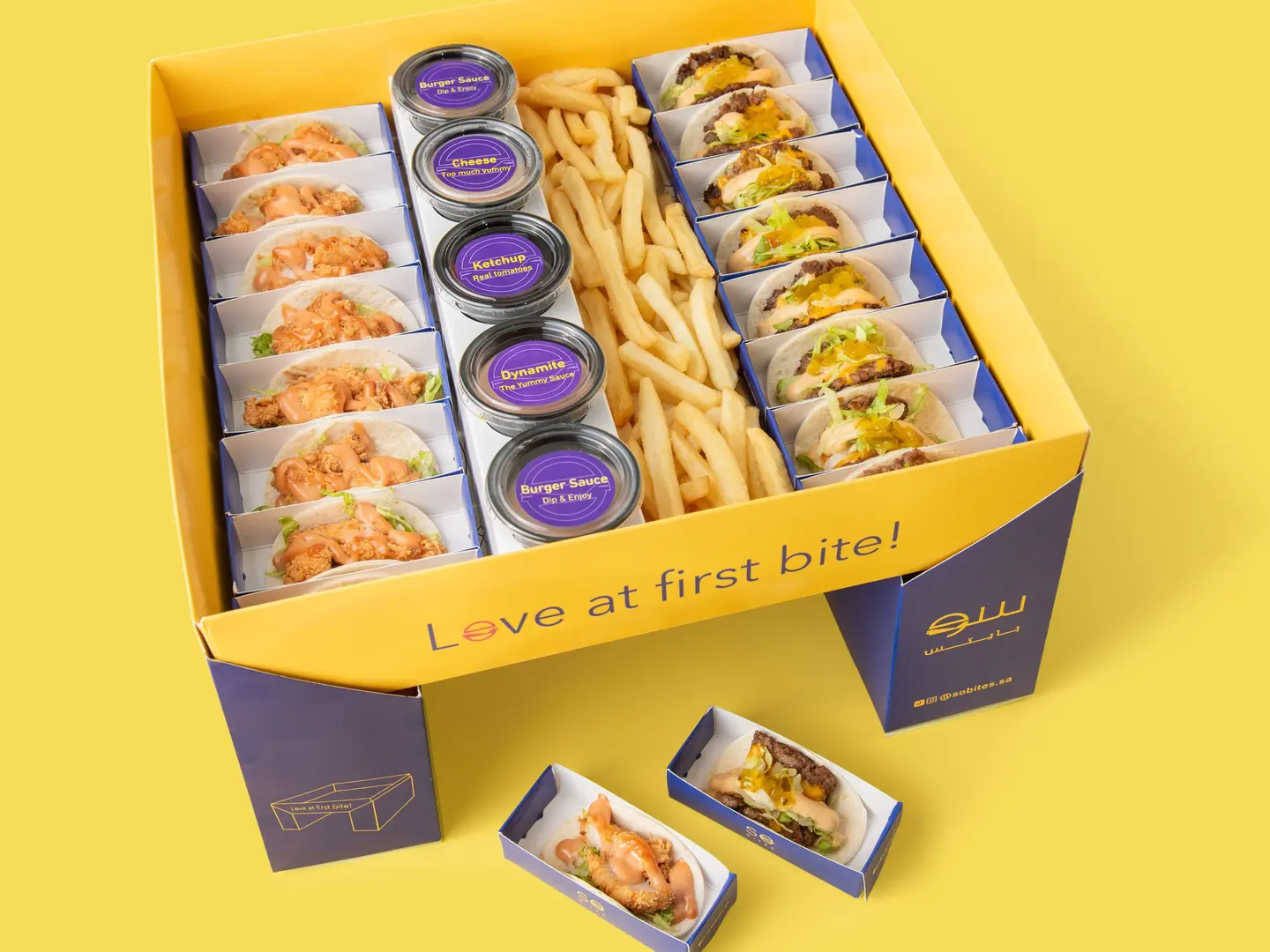 سو مكس تاكو بيف وتشكن