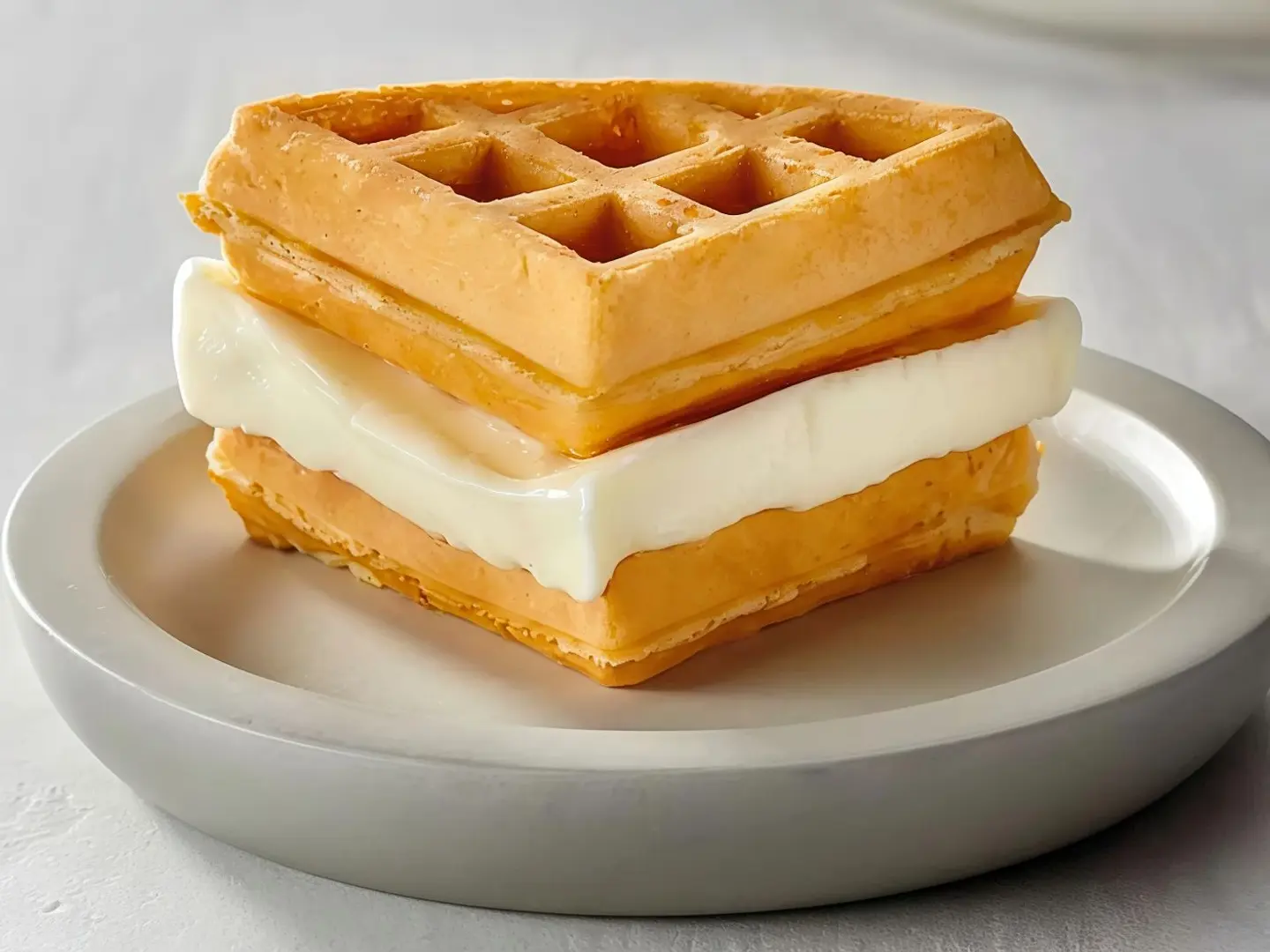 Nutella Oreo Ice Cream Sandwich Waffle