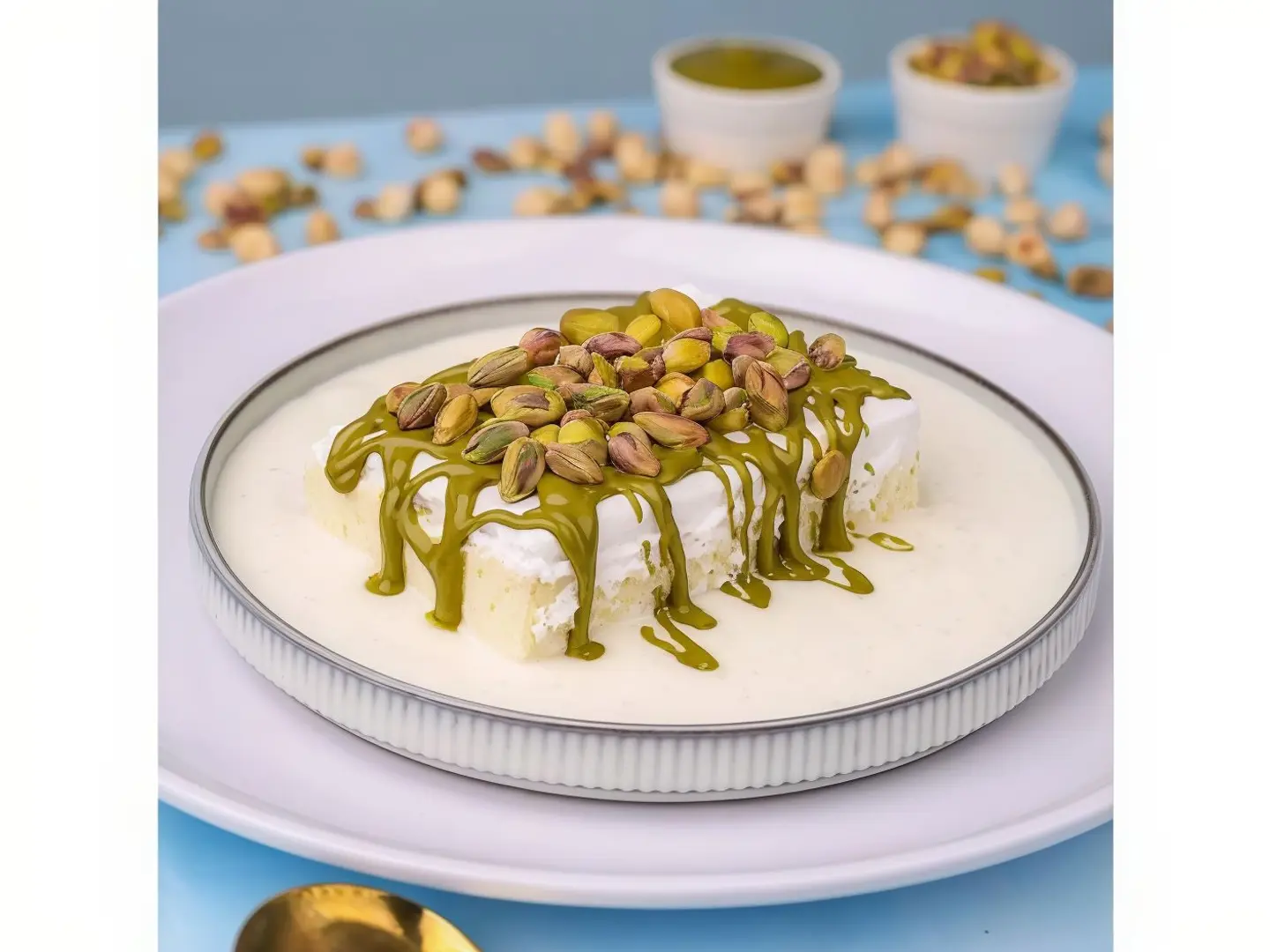 Pistachio Ice Cream Qashtoota