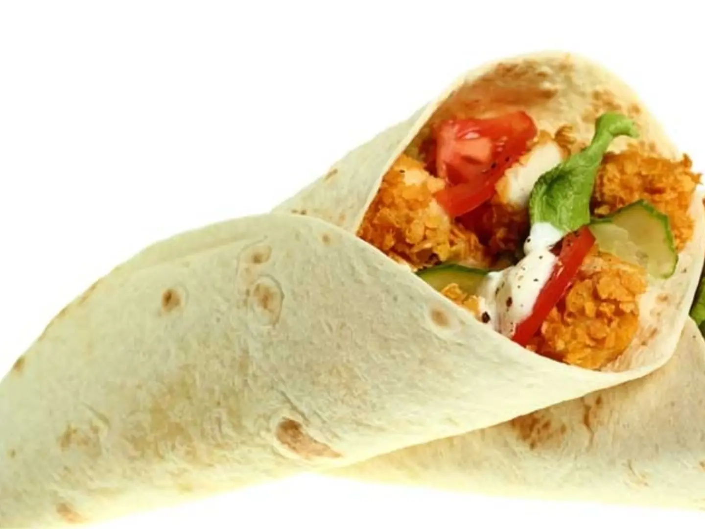 ساندويش تورتيلا فيليه الدجاج