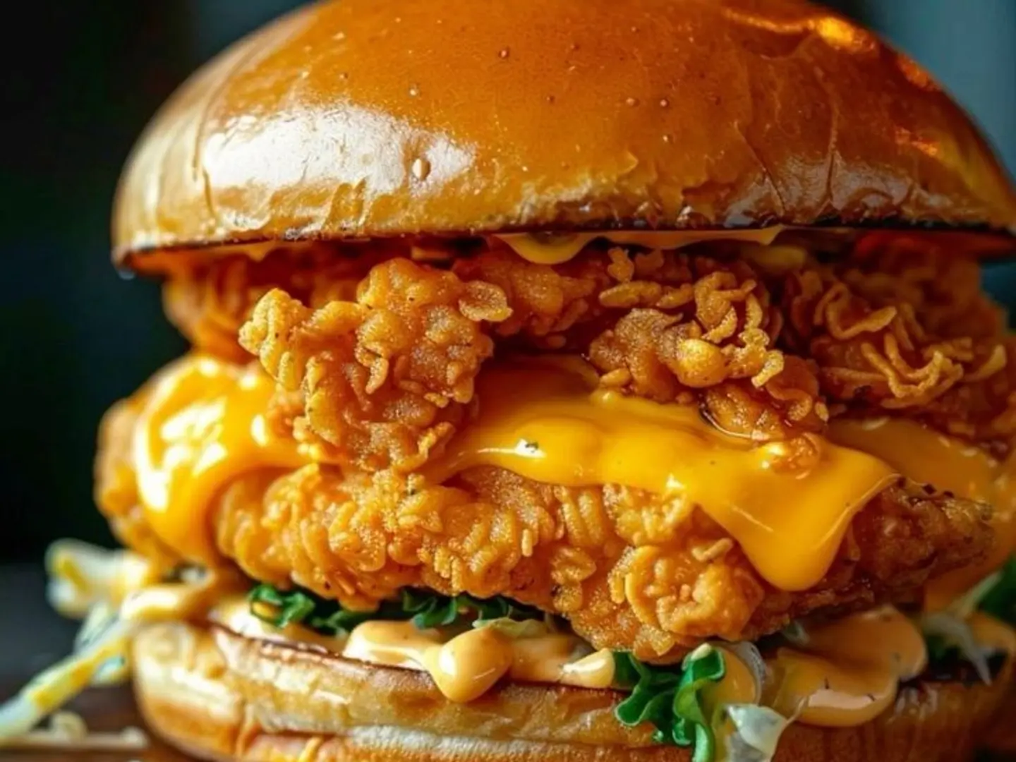 برجر كرسبي الدجاج