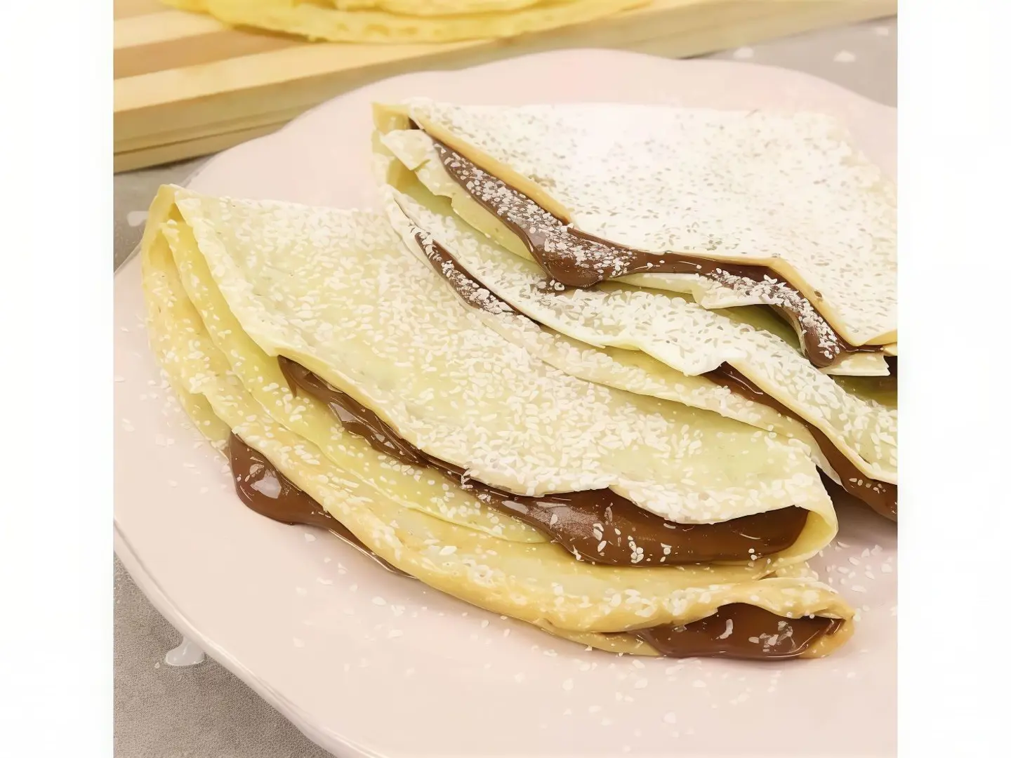 Ash Albulbul With Nutella Manakish