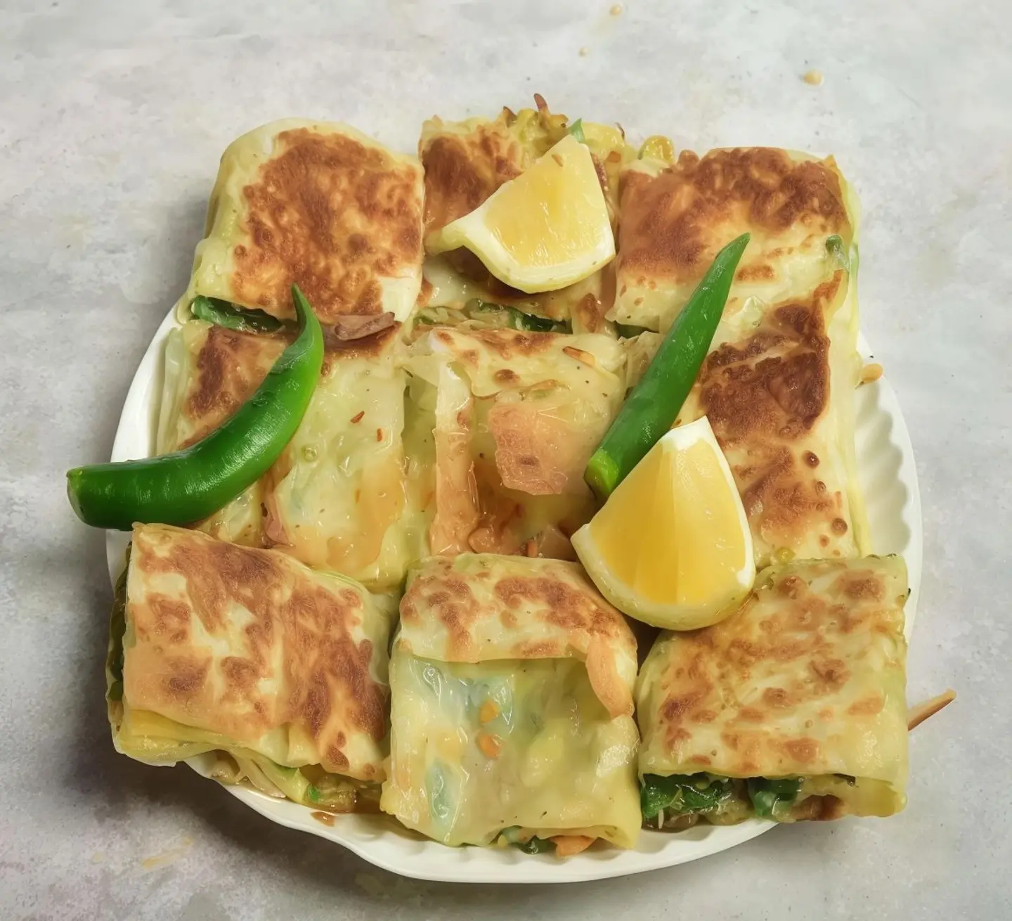 Savory Vegetable Mutabbak