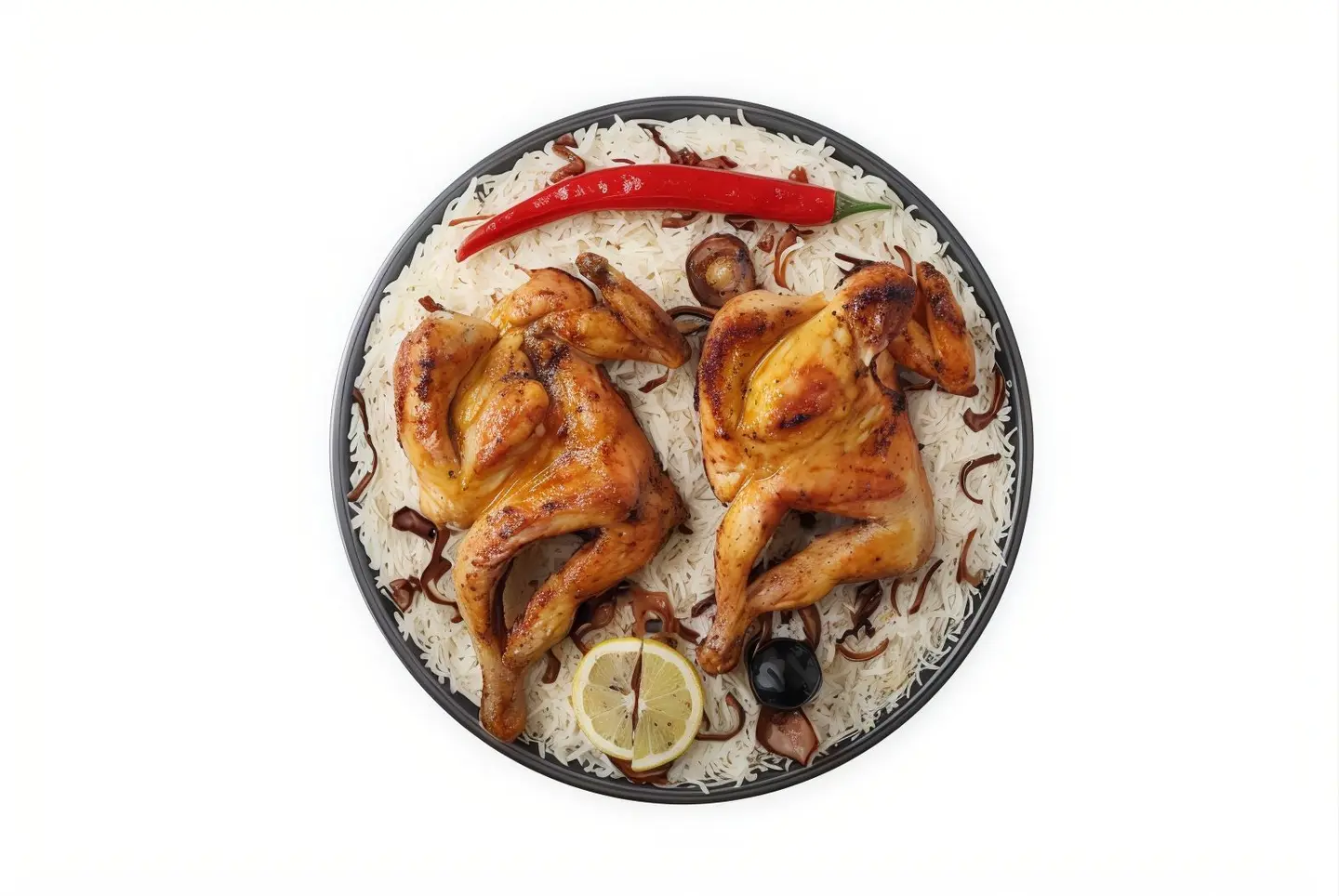 One And A Half Madbi Chicken