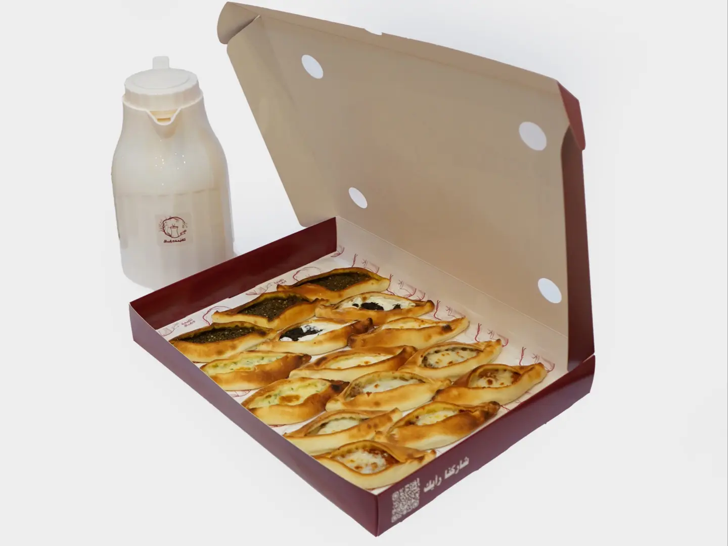 Medium Pastries Box And Pot