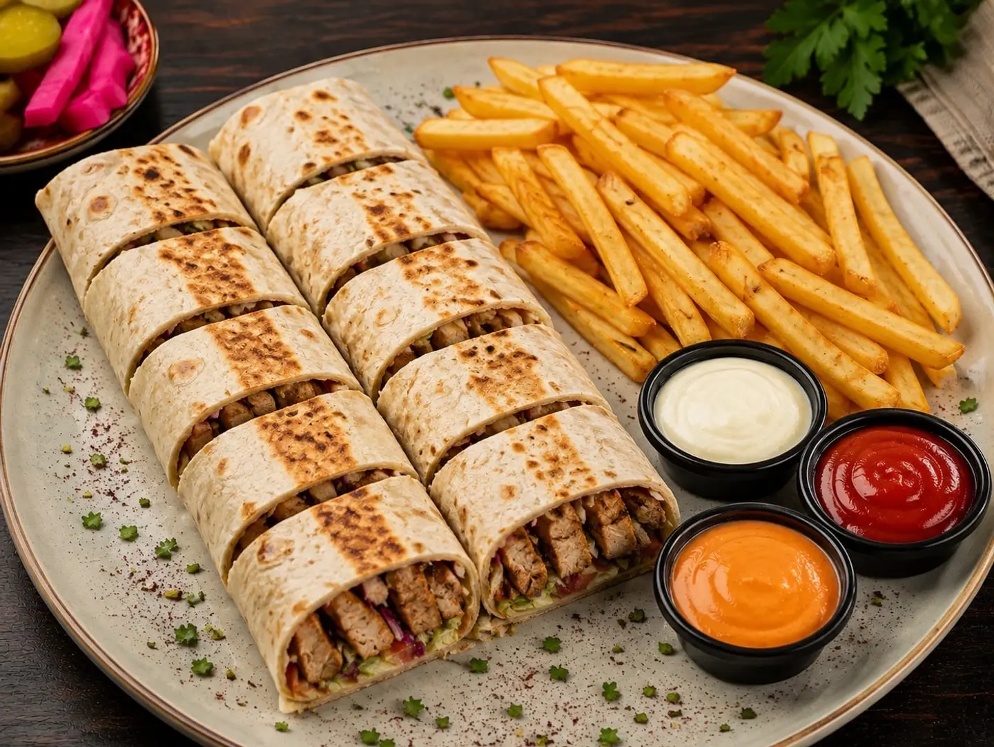 Arabic Shawarma Plate