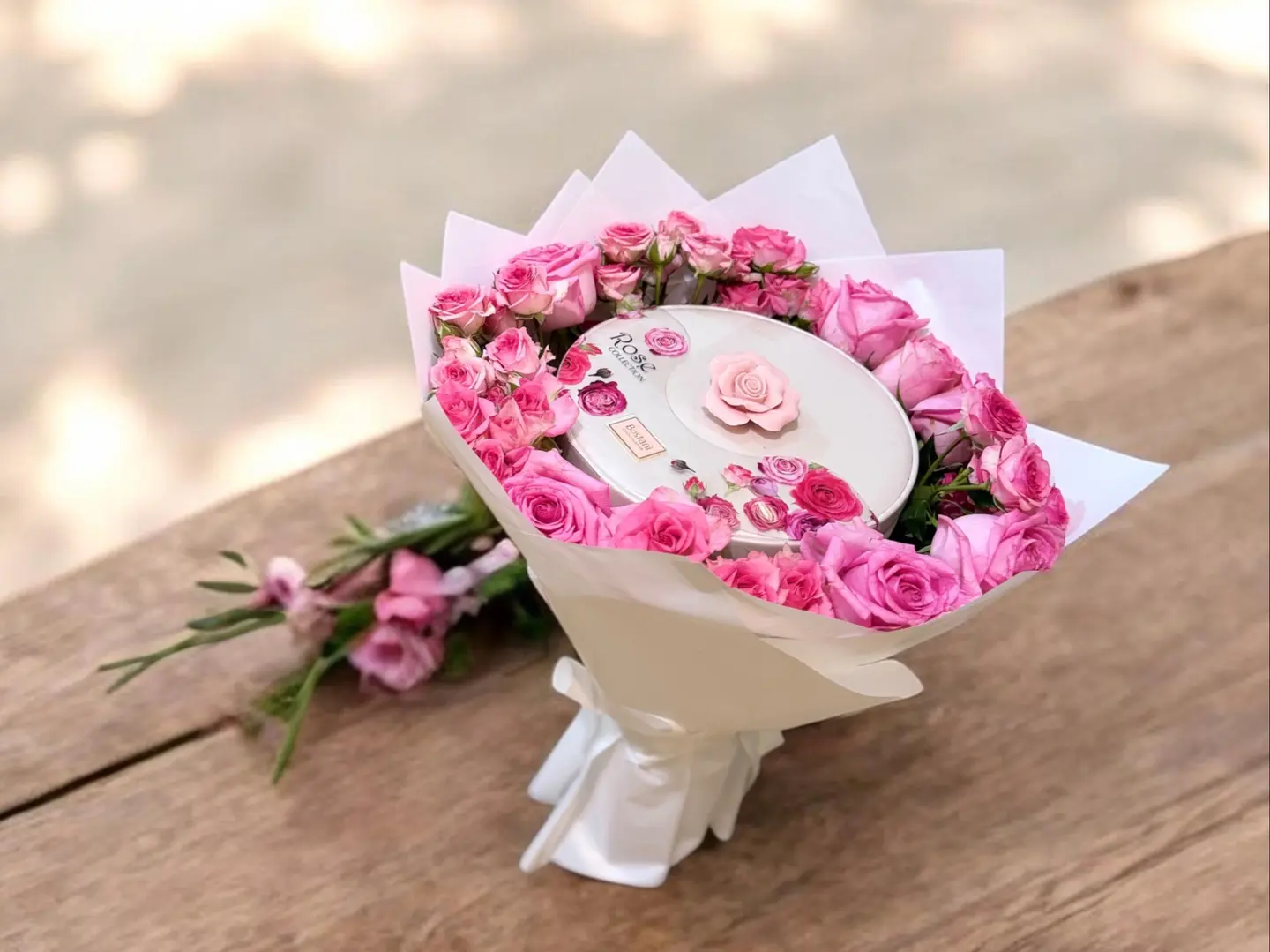 باقة لمسة شوكلاته بستاني