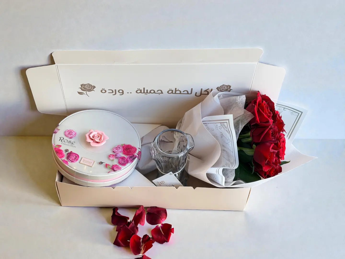 Box With Flowers And Garden Mix