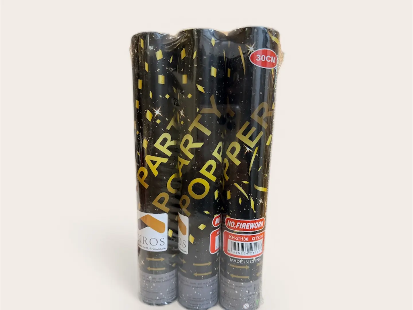 مدفع قصاصات ورقية للحفلات