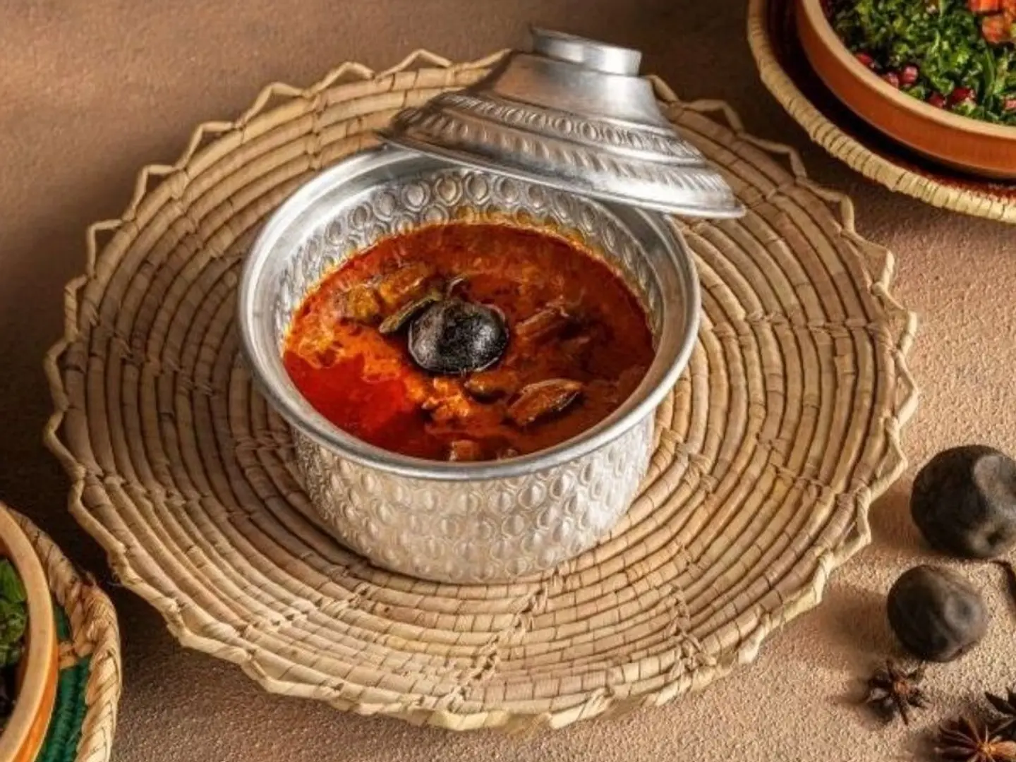 Okra Grary With Meat