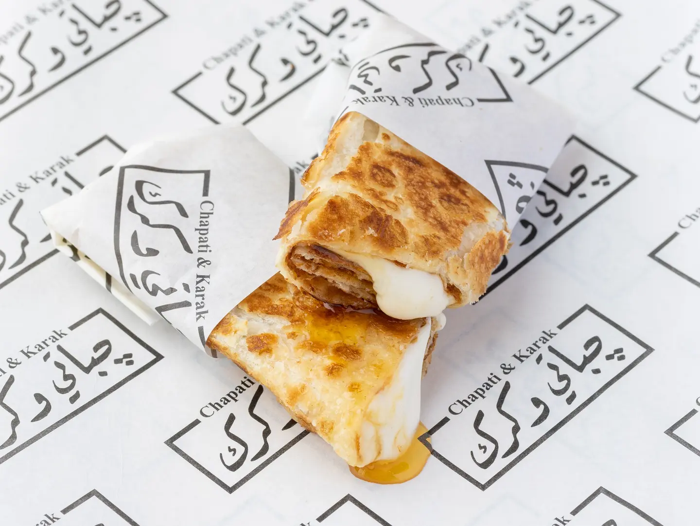 Cheese And Honey Chapati