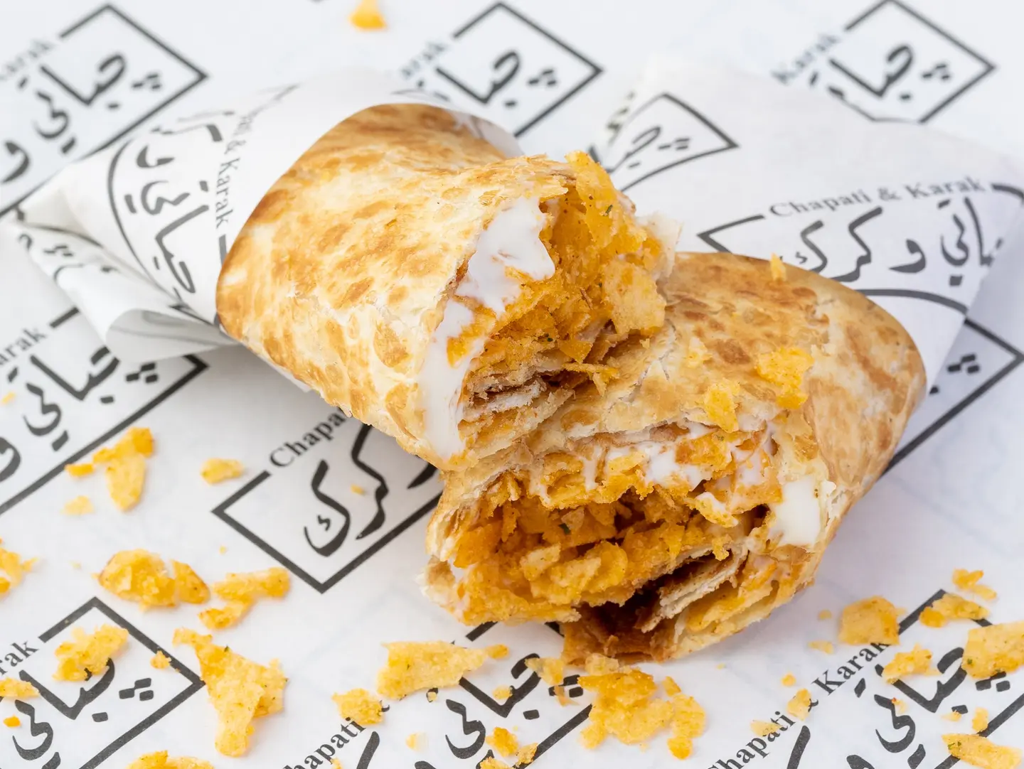 Chips And Cheese Chapati