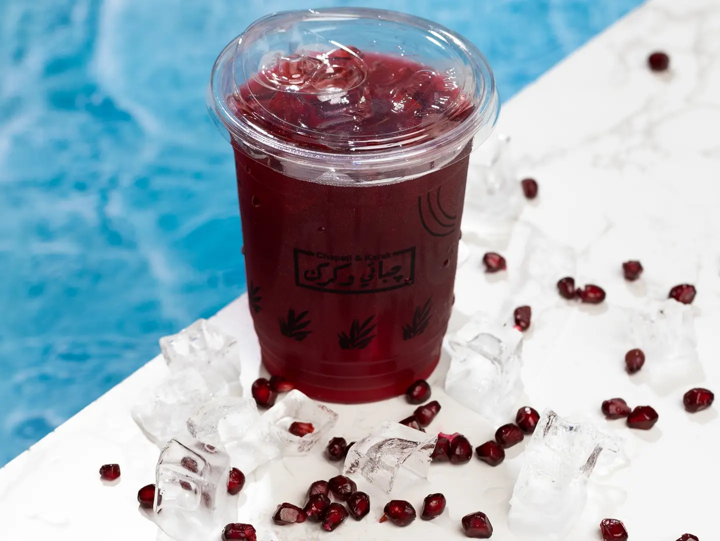 Iced Pomegranate Tea