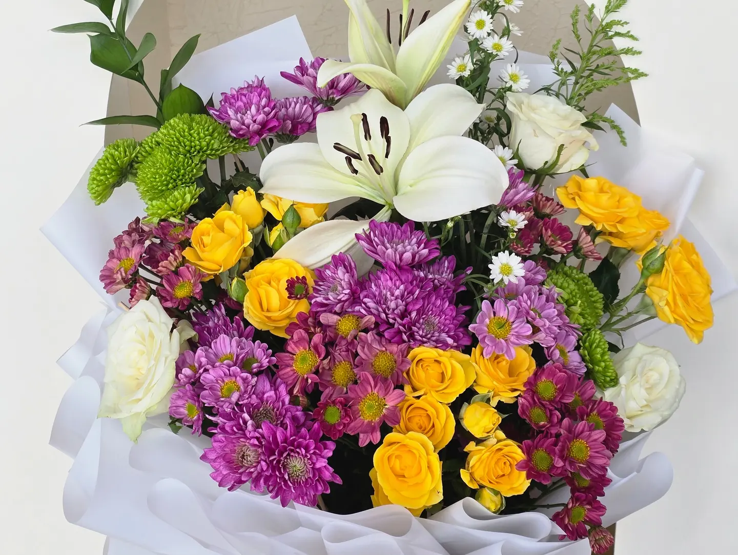 Bouquet Of Roses With Printing Card Order Number 72727 H