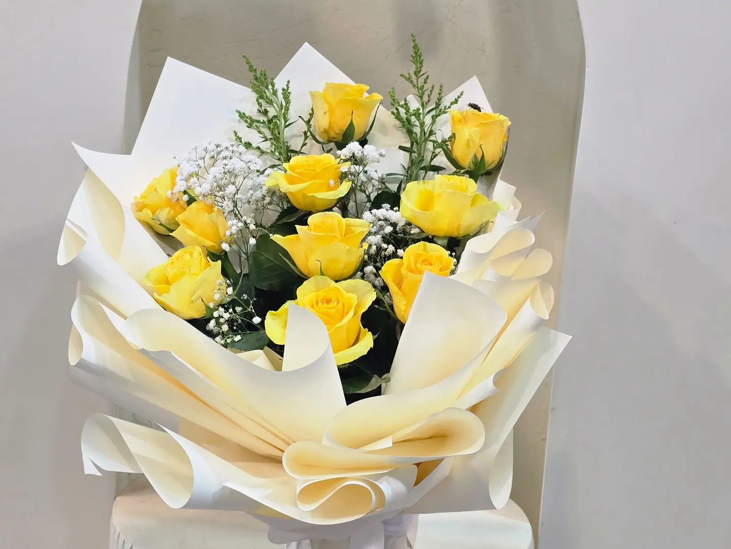 Yellow Flower Bouquet Order Number 82838