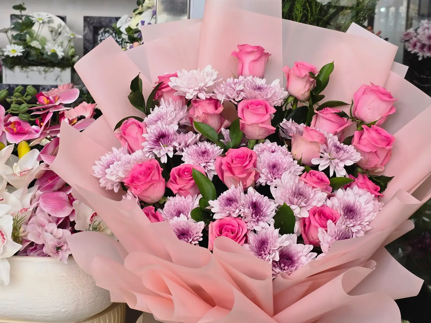 بوكيه ورد رقم الطلب 228