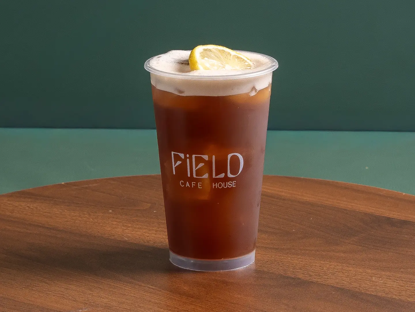 Iced Peach Basil Tea