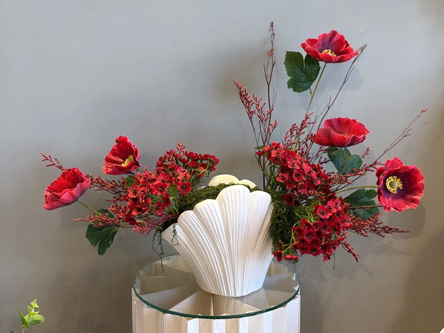 فازة الحب الاحمر