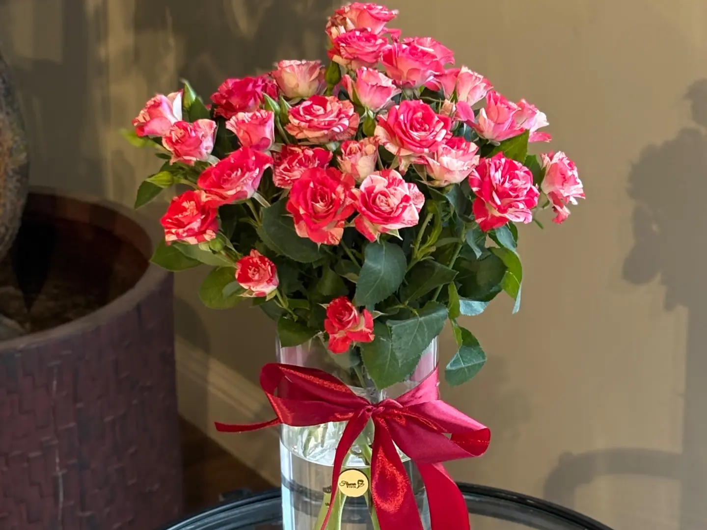 فازة البيبي روز الوردية