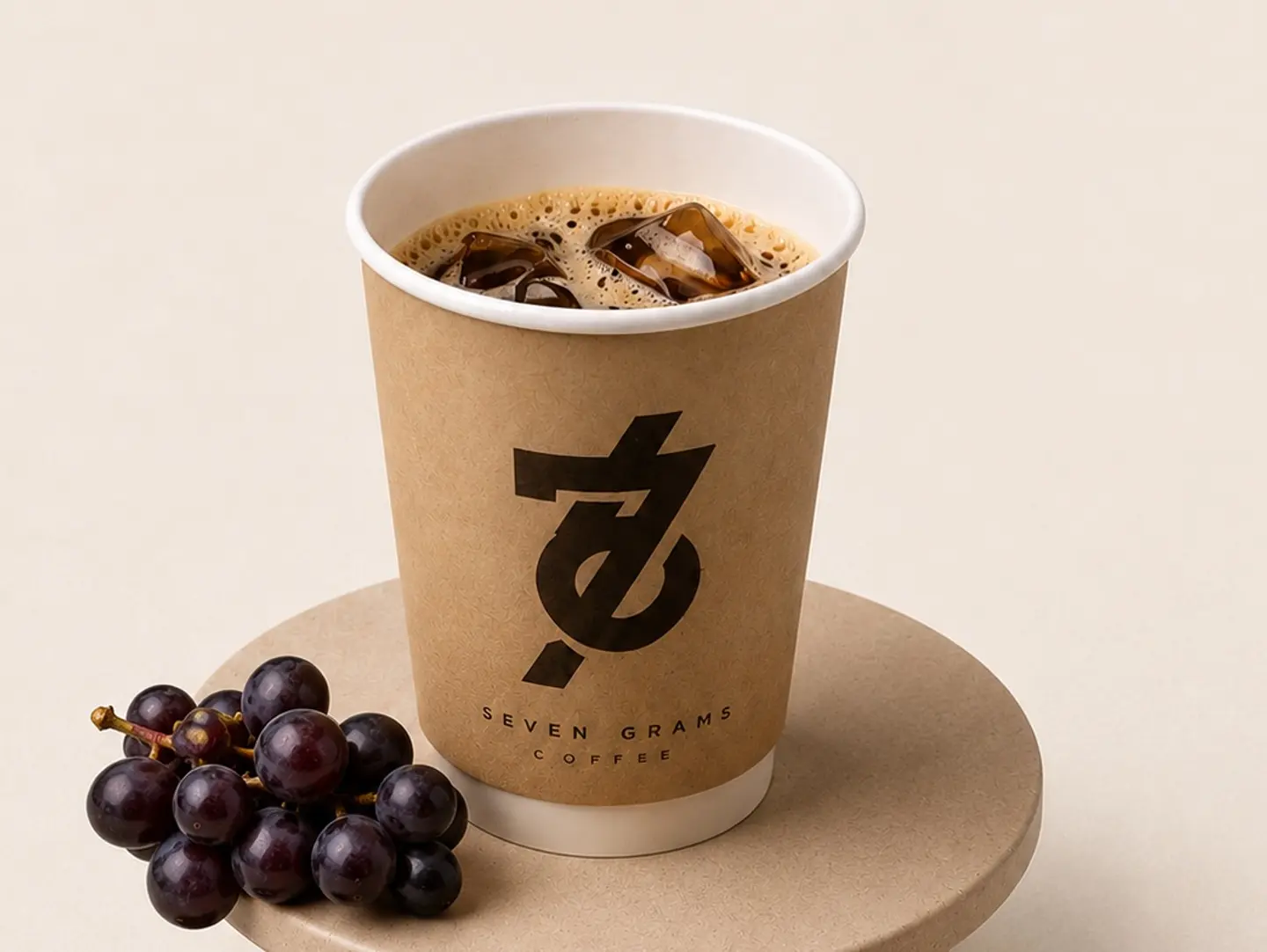 Colombian Drip Coffee, Fine Grape   Iced