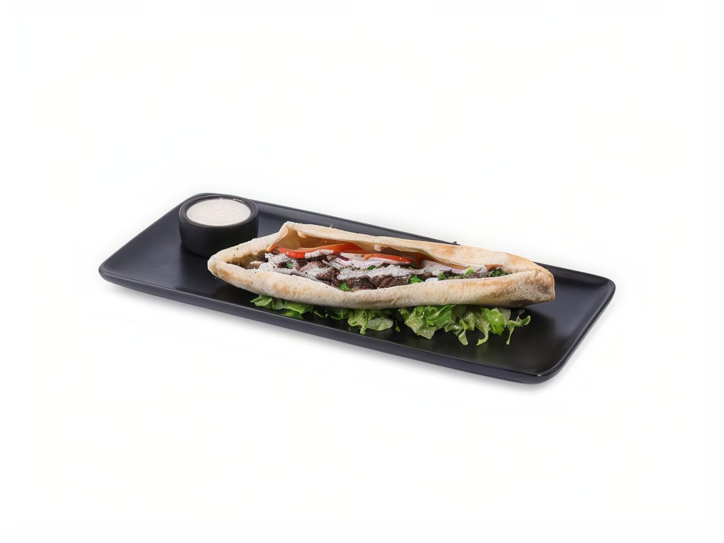 ساندويش شاورما لحم