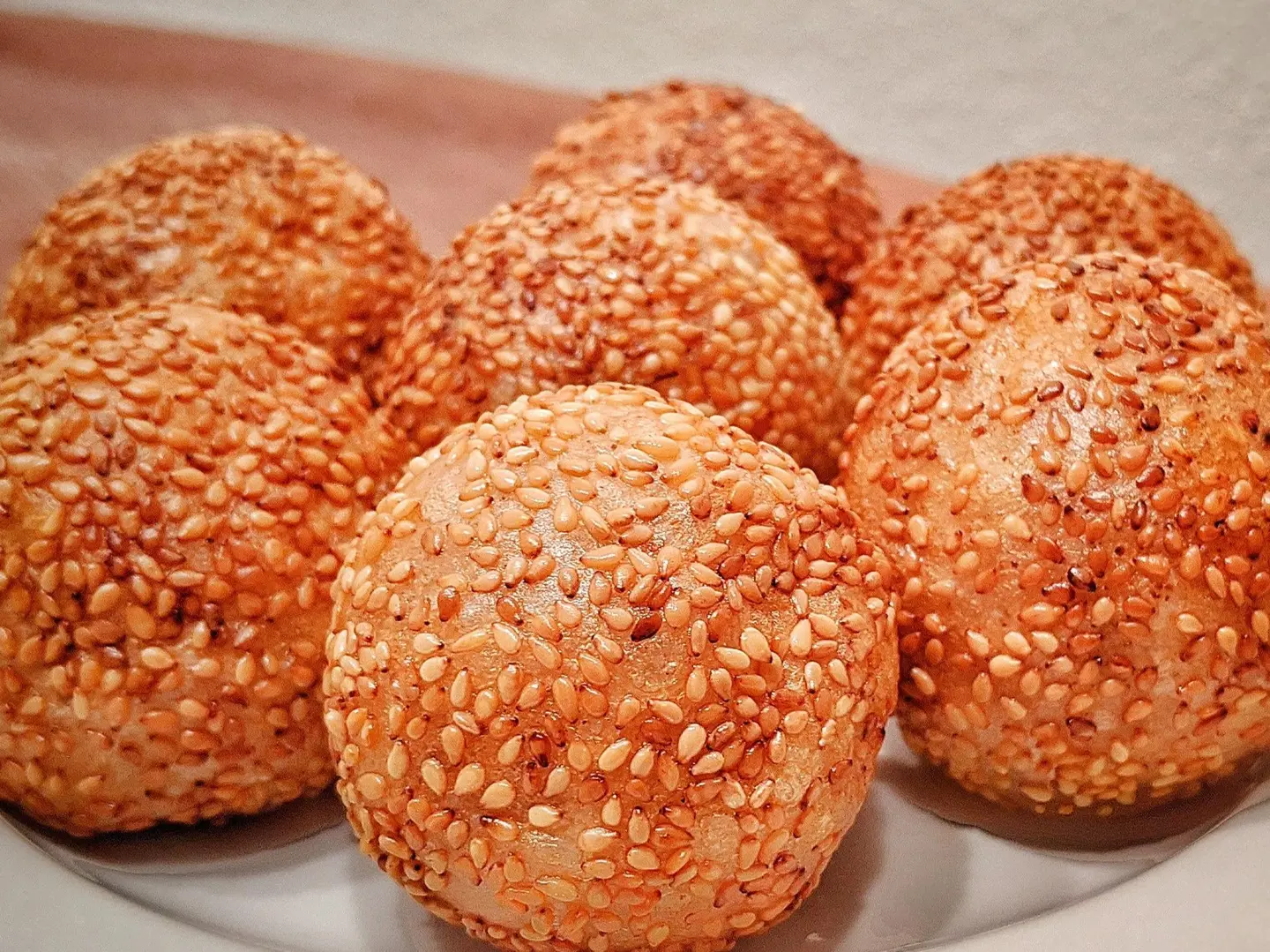 Red Bean Sesame Balls