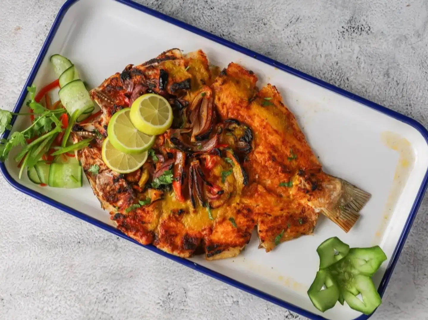 One Kilo Of Grilled Sea Bream