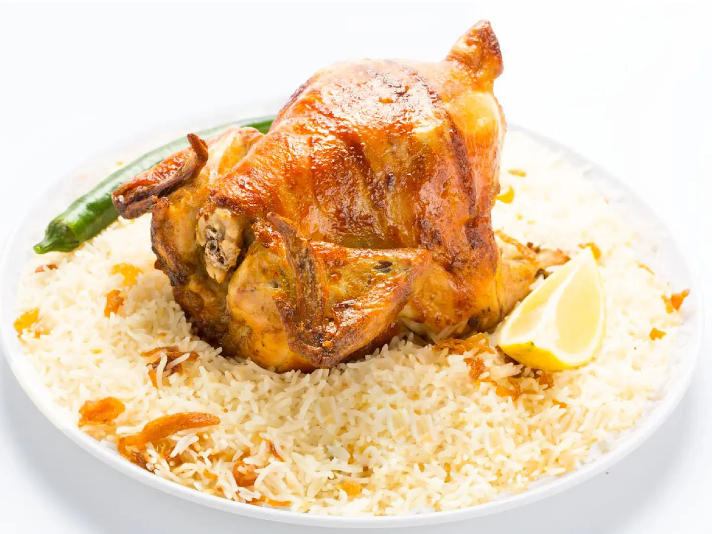 Half Grilled Chicken