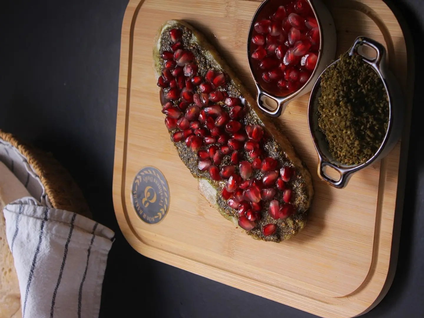 ساندويتش الساوردوه بالزعتر والجبنة الكريمية