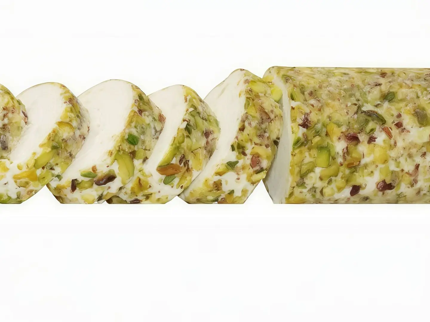 رول البوظة العربية مع القشطة والفستق