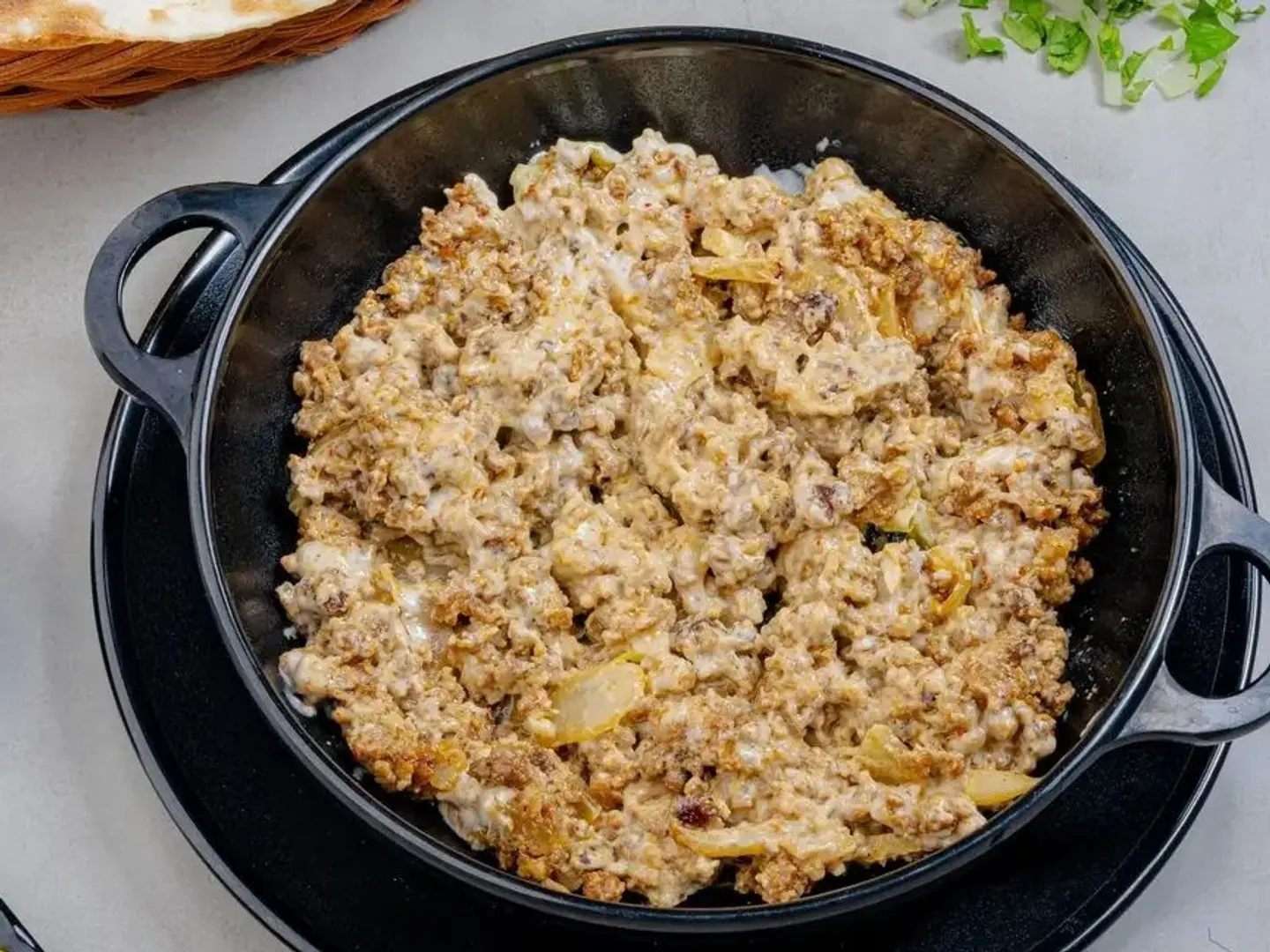 Meat Hames With Cheese