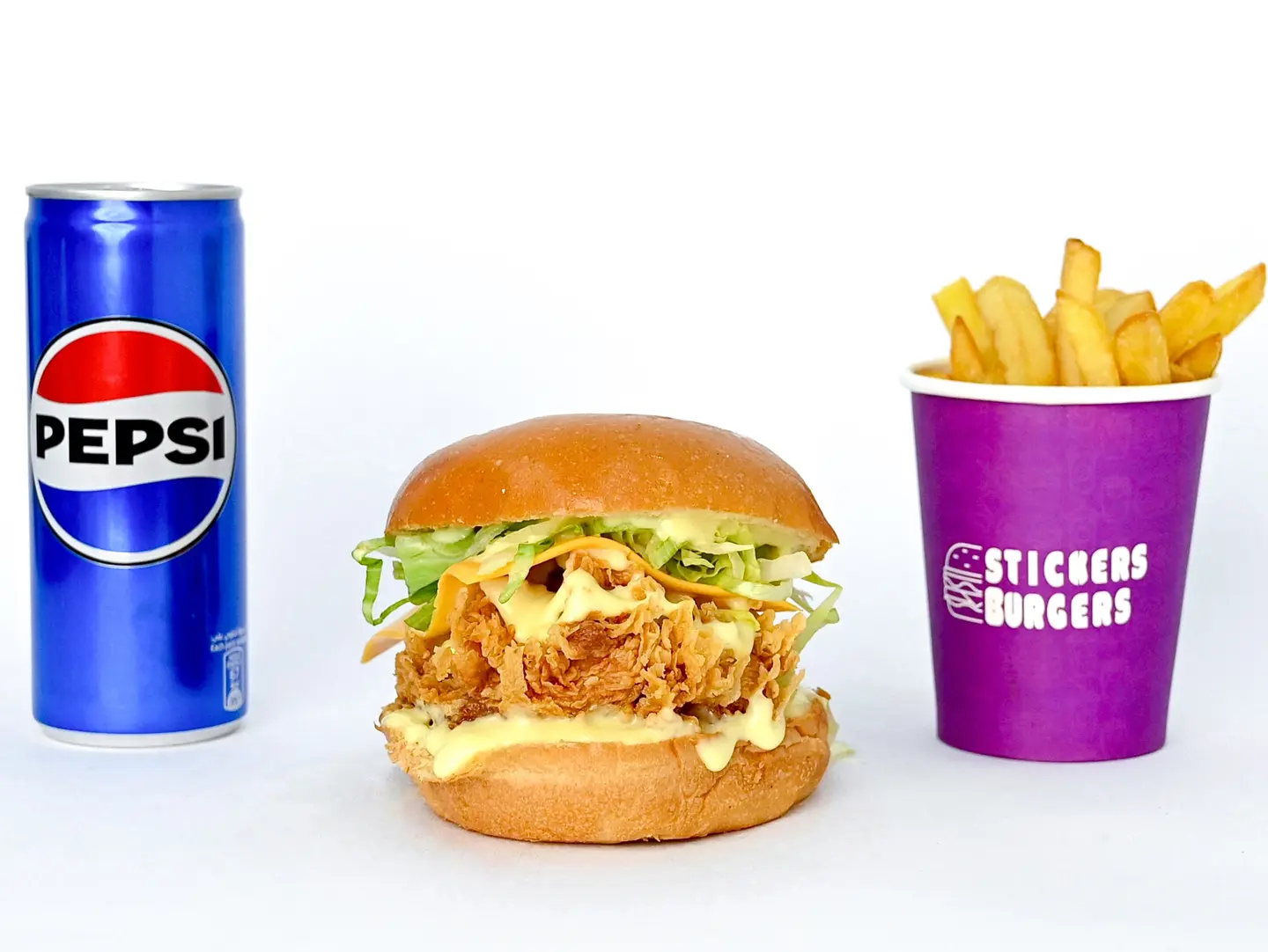 Chicken Burger Meal - Single