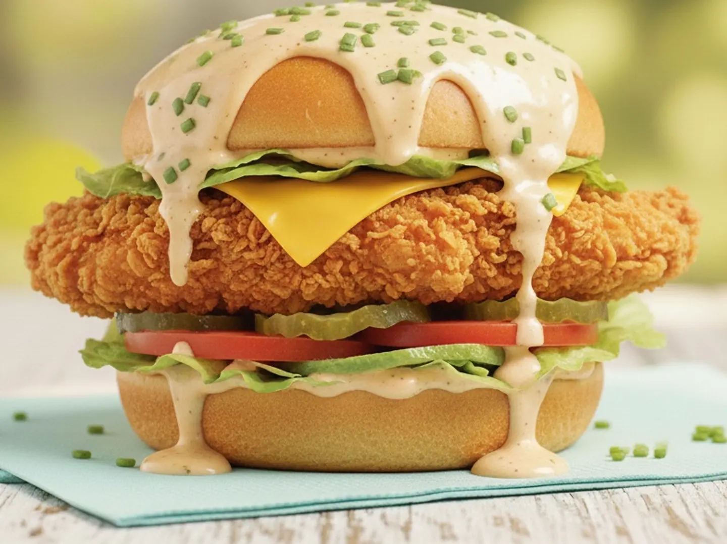 Burger Zinger With Cheese