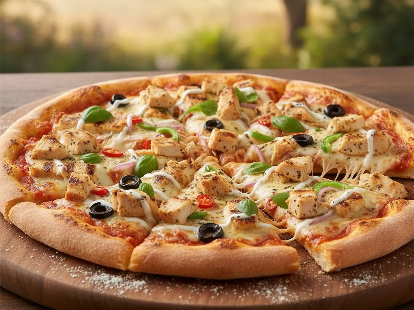 Chicken Pizza Large