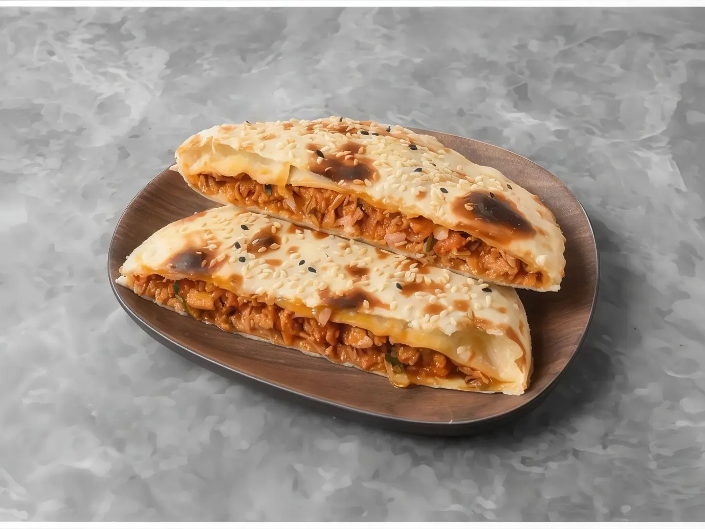 فطيرة تونة سمسم