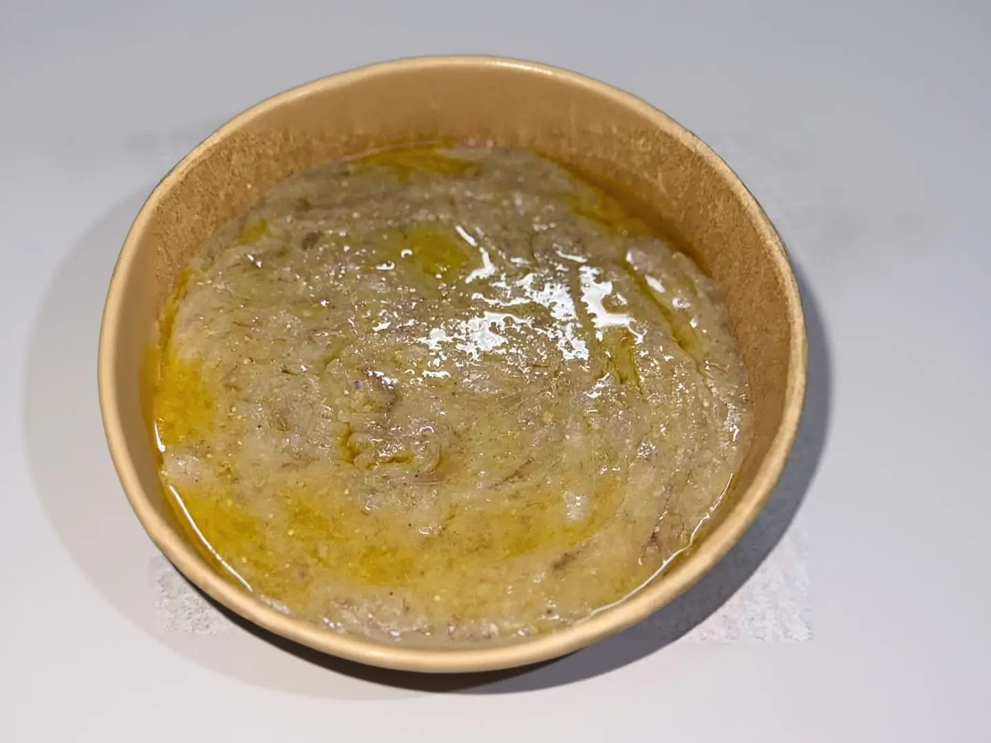 هريس لحم حجم صغير يكفي شخص واحد