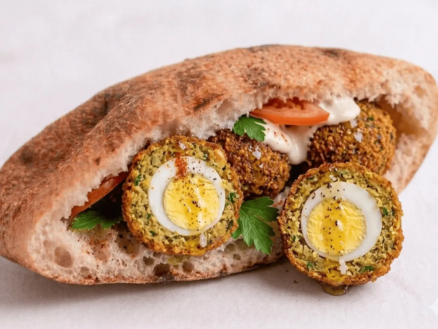 Chick's Eye Falafel Sandwich