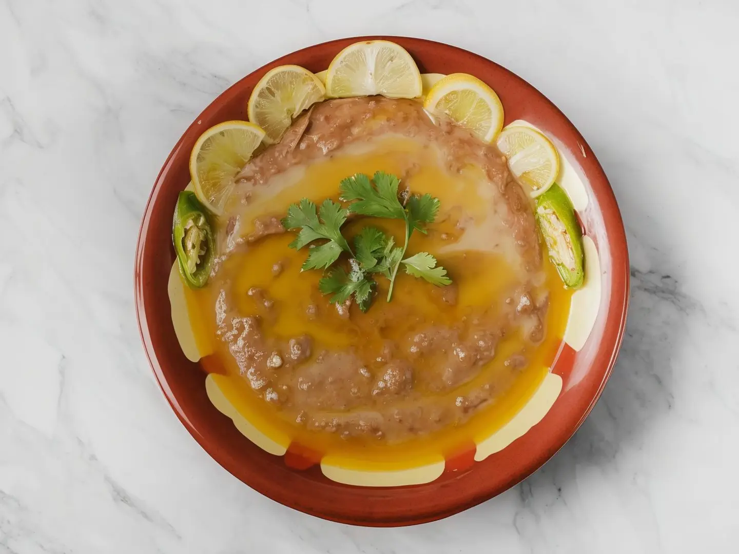 طبق فول بالزيت الحار - صغير