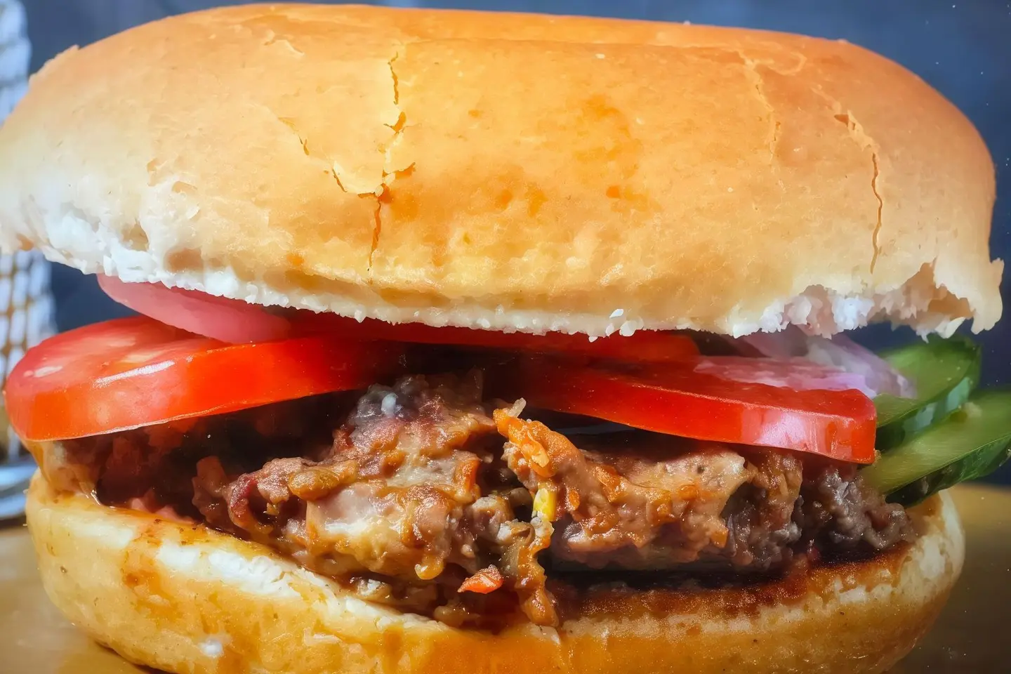 Beef Bihari Bun Kabab