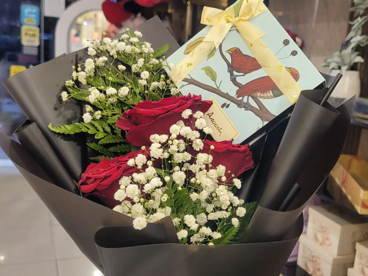 Anoosh's Dessert With Roses 2