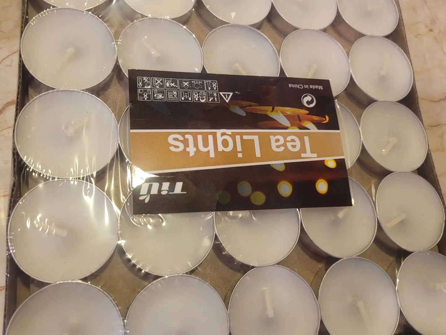 White Shirley Candles