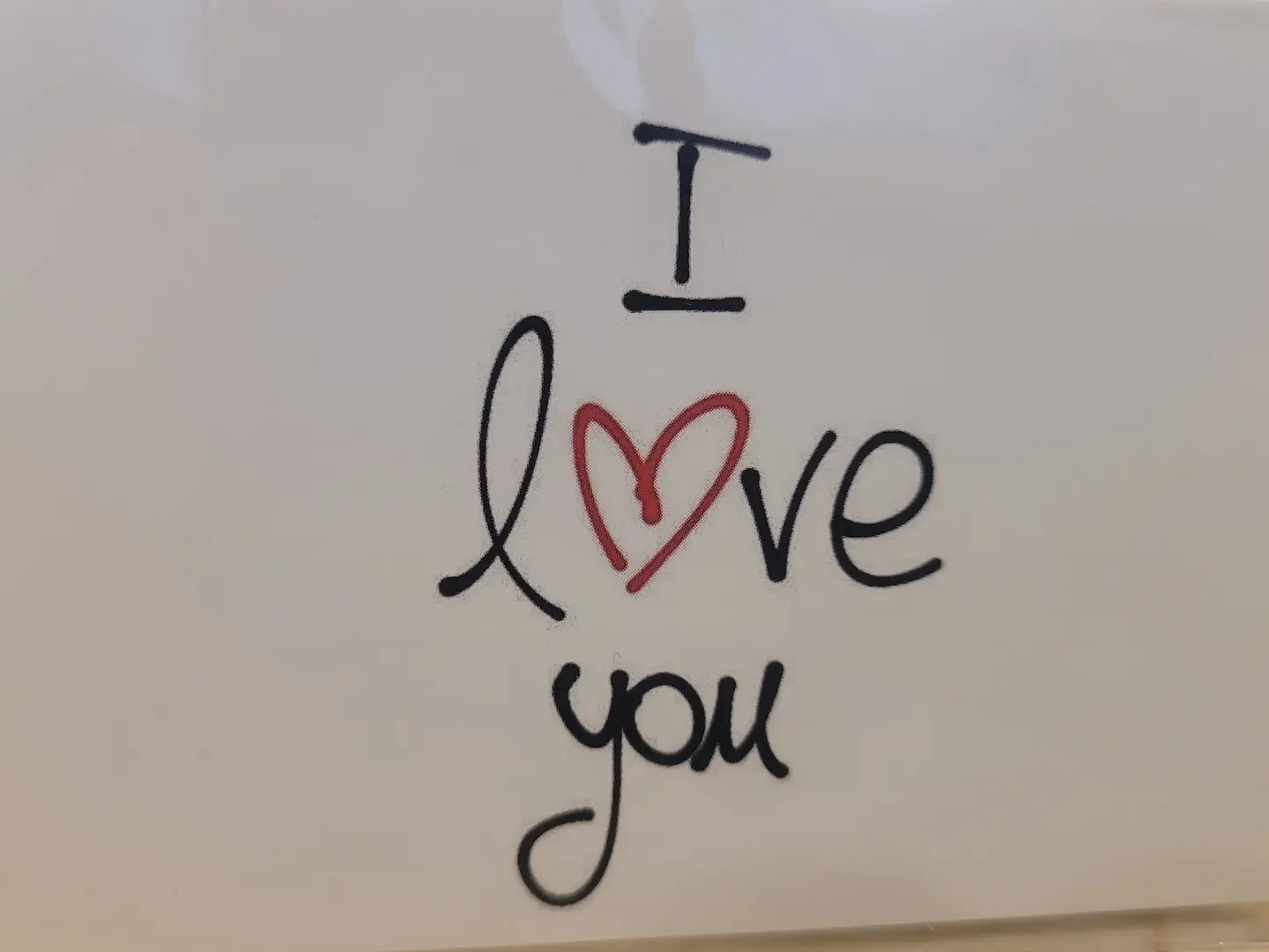 I Love You Card