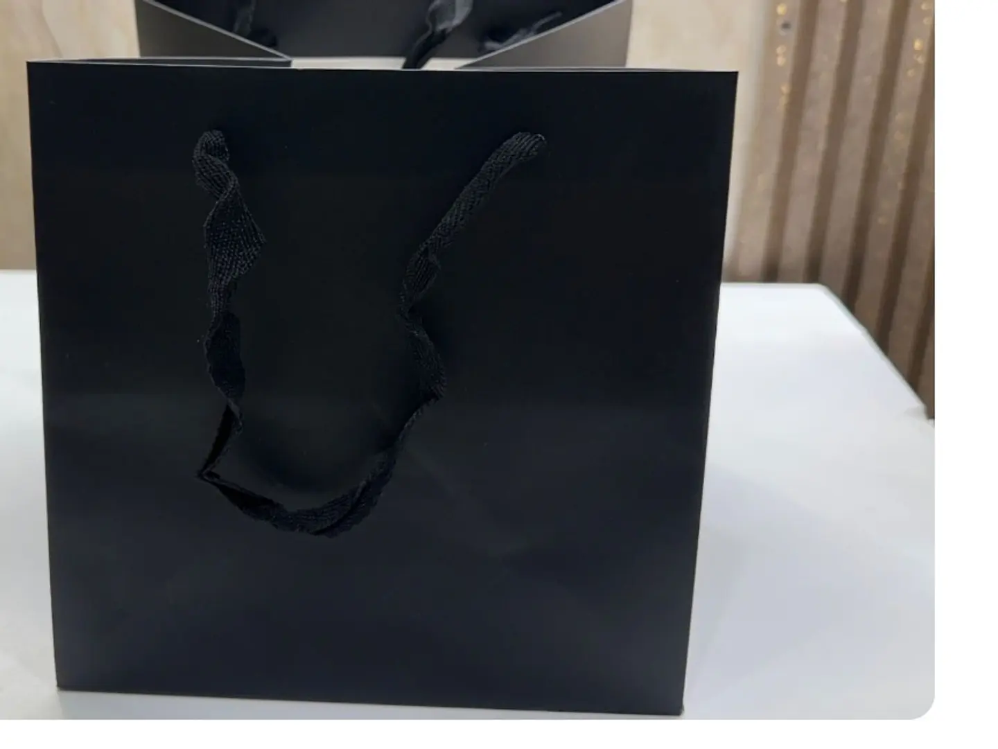Medium Black Gift Bag