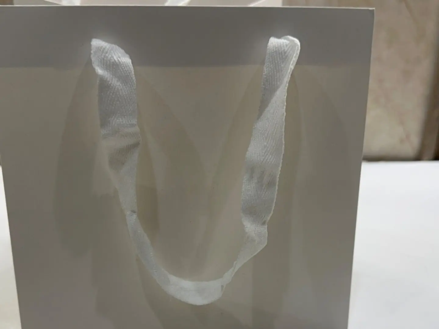 Medium White Gift Bag