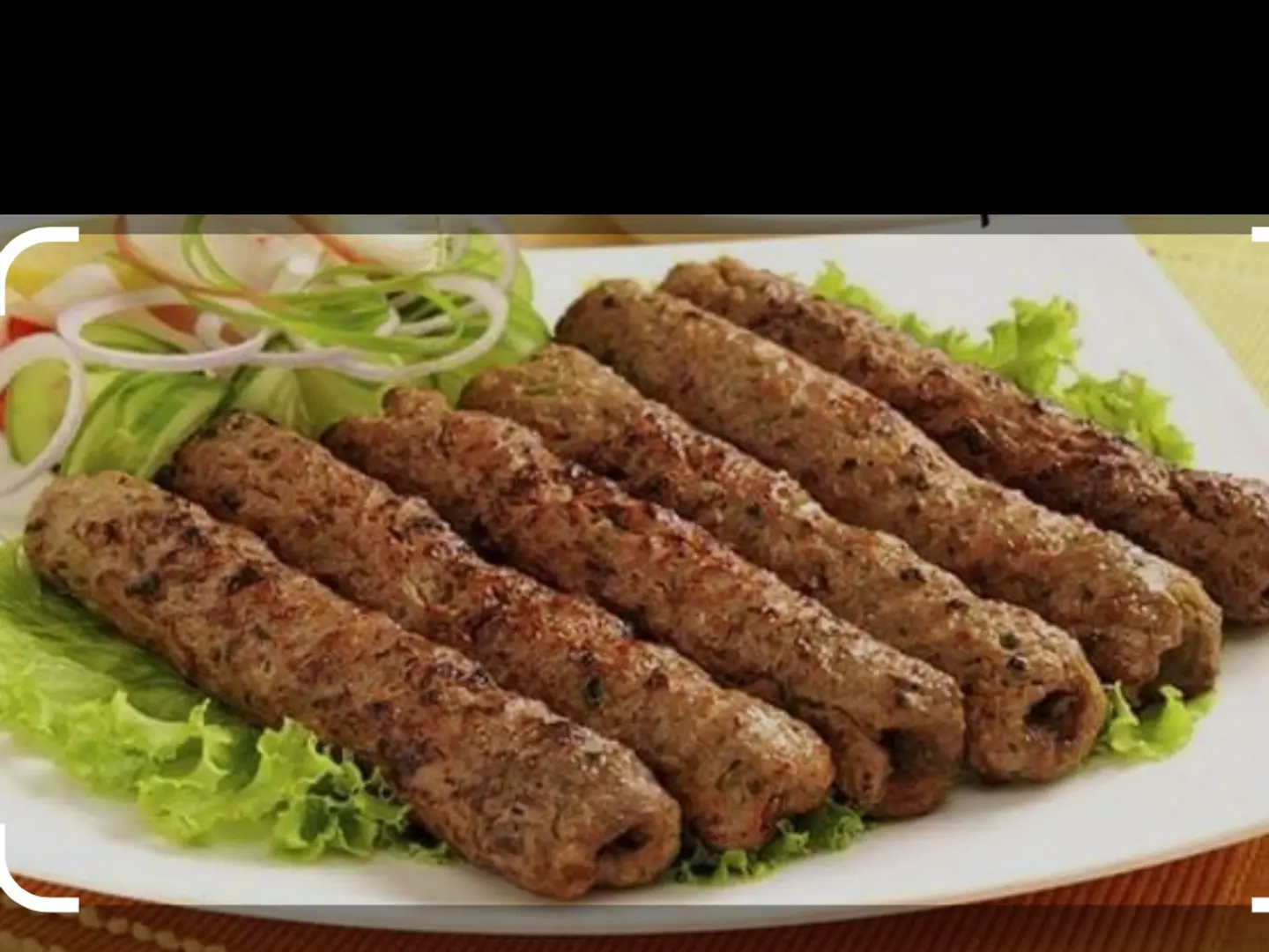Half A Kilo Of Lamb Kebab