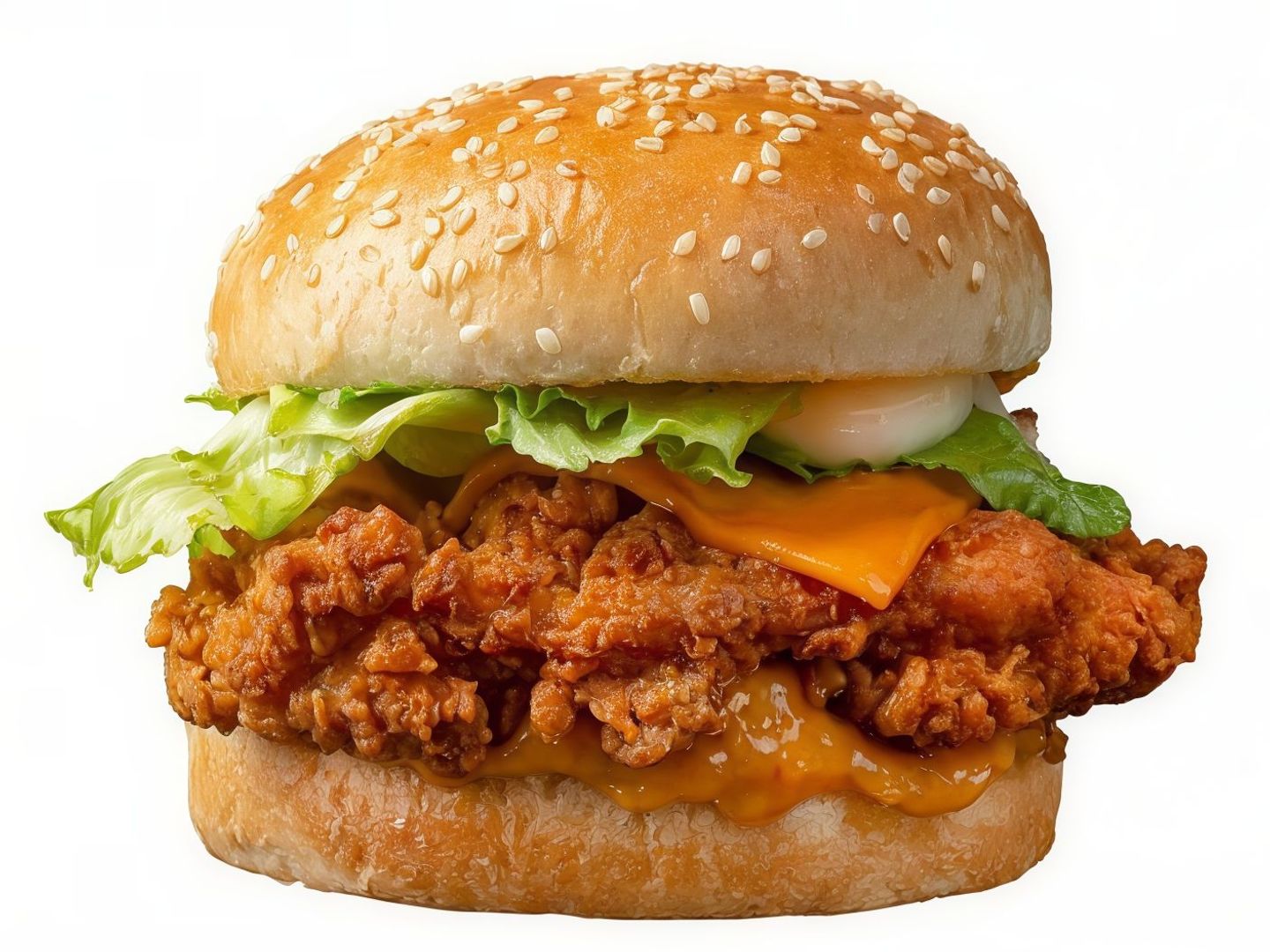 Fried Cheeseburger