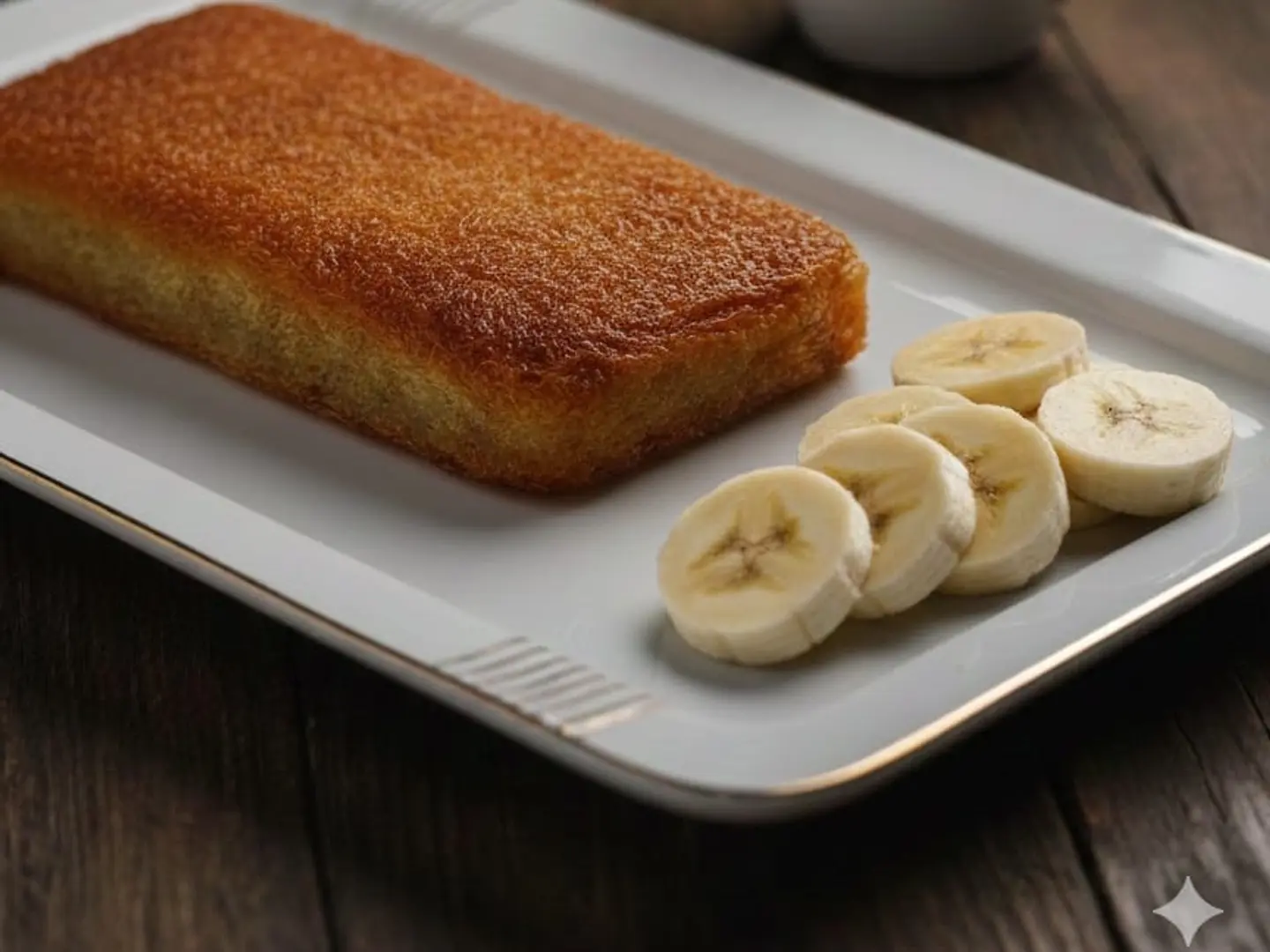 كنافة بالموز - وسط