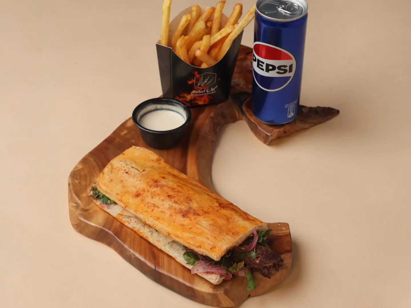 وجبة كباب لحم