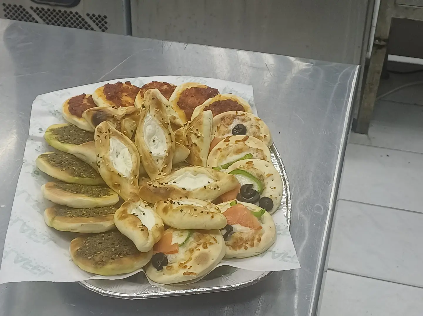 Assorted Pancake Plate